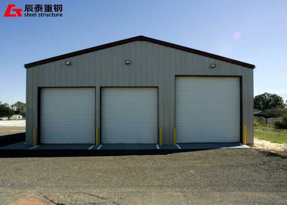 Sturdy Steel Parking Garage Earthquake Resistant Modern Steel Frame Storage Building
