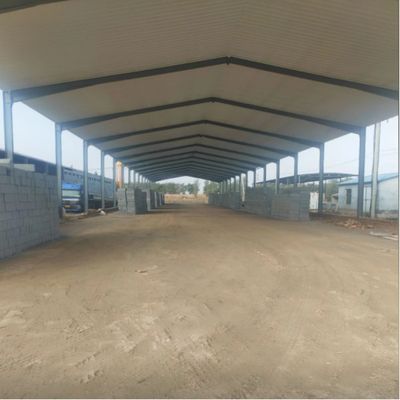 Prefabricated Galvanized Steel Structure Farm House Large Span