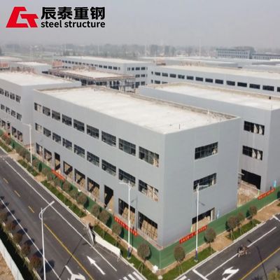 Oficina de estruturas de aço de vários andares Edifícios pré-fabricados Construção de estruturas metálicas