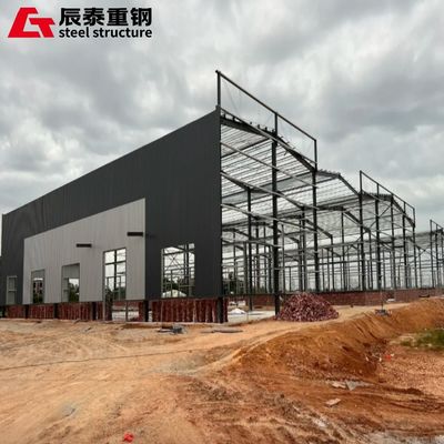 Single Layer Construction Steel Structure Workshop , Lightweight Steel Frame Buildings