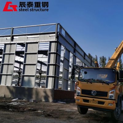 Safe Prefabricated Metal Buildings , Durable Steel Building Storage Workshop