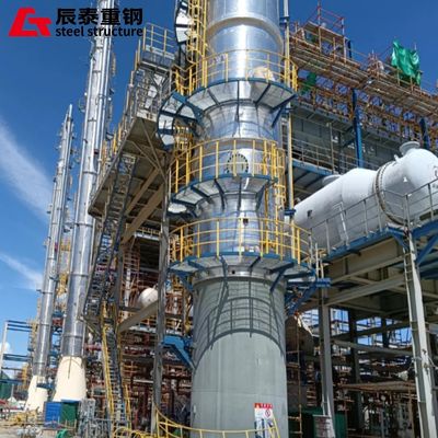 Industrial Grid Steel Structure High Rise Building Wind Resistant