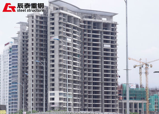 Eco Friendly High Rise Apartment Construction Steel Structure Building