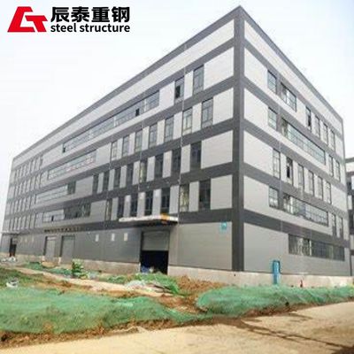 Modern Steel Structure High Rise Building , Light Steel Building Construction Factory