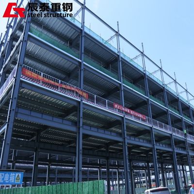 China CT Prefabricated Metal Material Steel Structure High Rise Building