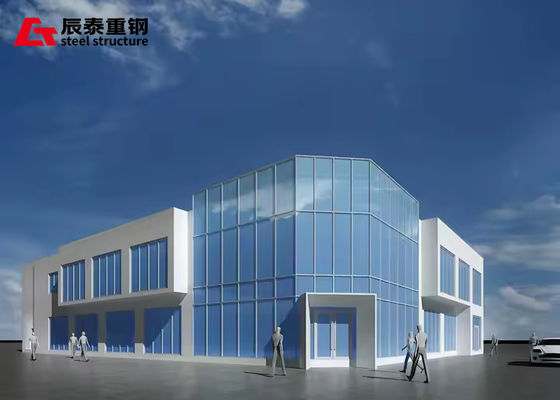 Prefabricated Steel Structure Exhibition Hall Large Span Steel Structures Construction