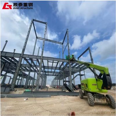Easy Install Steel Frame Multi Storey Buildings High Strength Office Steel Building