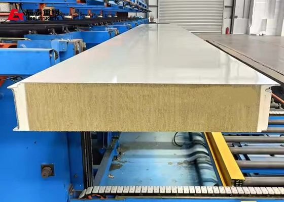 Rock Wool Sandwich Panel IMP Walls Fireproof Soundproof PU Closing Sealing Edge