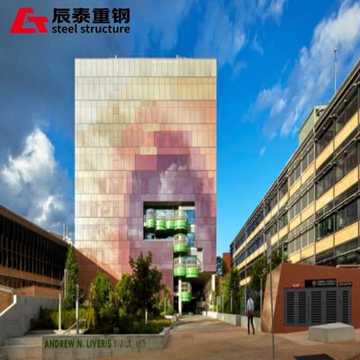 Spacious Well Ventilated Prefabricated Steel Structure Constructed School For Learning