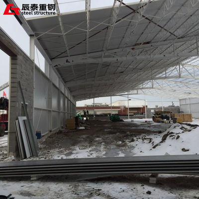 Steel Structure Workshop Metal Frame Warehouse High Intensity