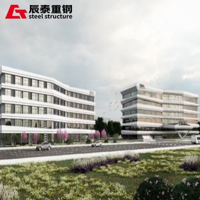 Good Stability Steel Shed Office High Rise Frame Metal Building