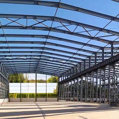 Ventilated Multi-story Steel Building with Skylights and Roof Exhaust Fans