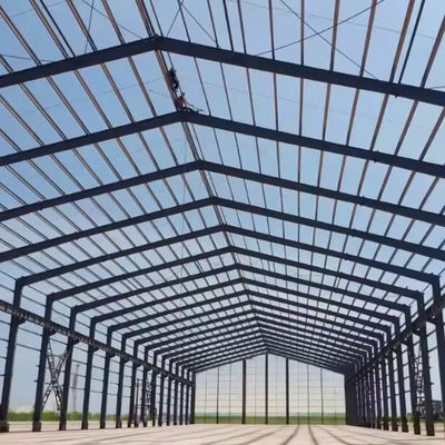 Windbestendige voorgefabriceerde staalopslag voor de bouw van kustgebieden