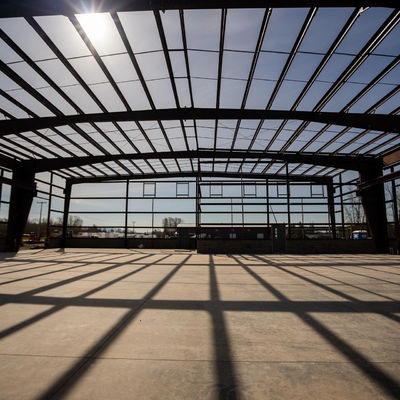 Prefab Steel Structure Car Showroom With Easy Installation And Good Load Bearing Capacity