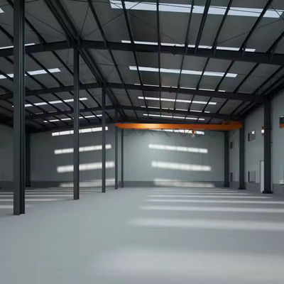 Light Weight Prefabricated Metal Frame Steel Structure Warehouse Building