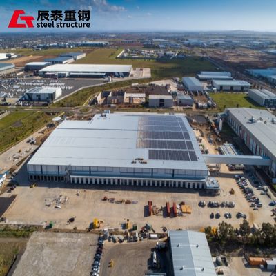 Flexible Prefabricated Steel Structure Warehouse Space Utilization High Load Carrying Capacity