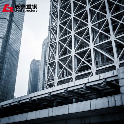 Fireproof Rock Wool Panel Multi-story Steel Building Meeting Global Fire Codes