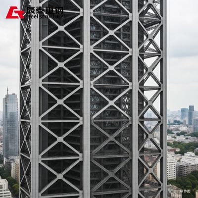 Large Span Multi-level Steel Building Without Many Intermediate Support Columns