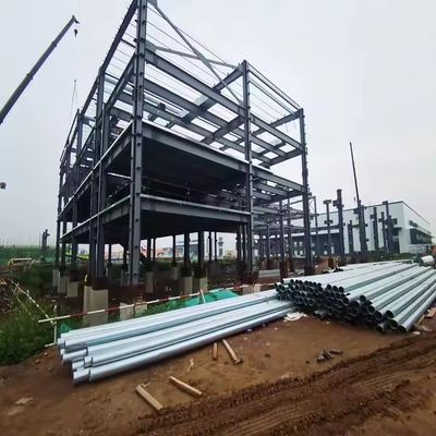 Innovative Q355b Galvanized Steel Structure Metal Frame Workshop Building