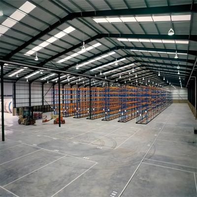 Hot Dip Galvanized Metal Frame Steel Structure Workshop Building Construction