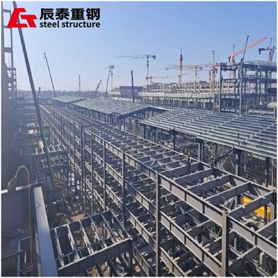 Prefabricated Galvanized Steel Frame for Petrochemical Buildings