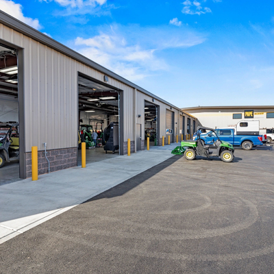 Steel Structure Warehouse with Sandwich Panel Walls and H Steel Beams