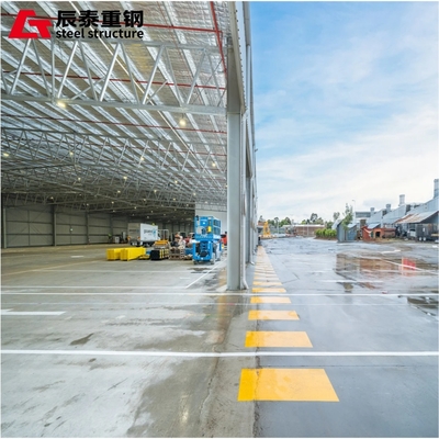 Prefabricated Steel Structure Warehouse with Sliding Windows