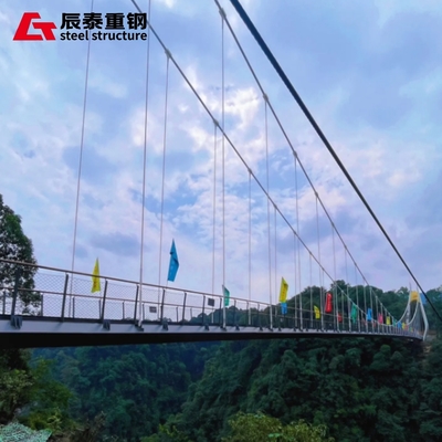 Custom Q355B Q235B Steel Truss Bridge for Easy Transport