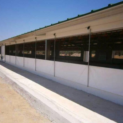 Prefab Steel Farm Building Light Weight Bolt Connection
