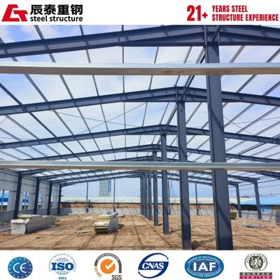 Prefabricated Steel Structure Cowshed Sheep Shed Hot Roll Welding