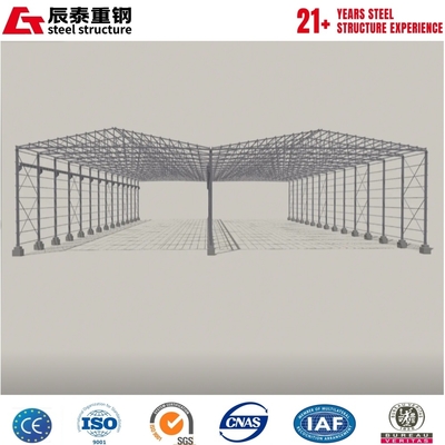 Special design of prefabricated large-span space steel structure building storage warehouse