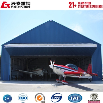 High-strength durable prefabricated steel structure aircraft hangar building