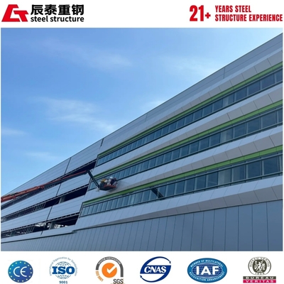 Factory prefabricated construction efficient large span galvanized steel structure workshop building
