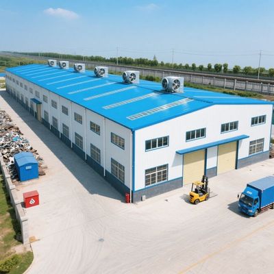 Low Cost Easy Install Prefabricated Steel Structure Workshop
