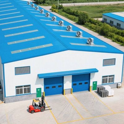 Q355B Metal Frame Low Costs Prefabricated Steel Structure Industrial Workshop