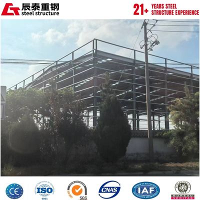 Modular factory prefabricated hot-rolled H-shaped steel structure workshop building