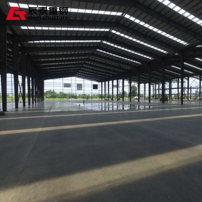 Safe And Stable Wind Resistance Flexible For Storage With Steel Structure Warehouse