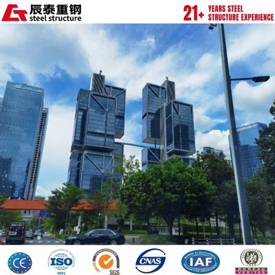 Strong Structural Stability Seismic Resistance Capacity Steel Structure Office Building