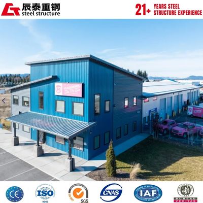 The Spatial Design Is Flexible Fashionable Steel Structure Office Building