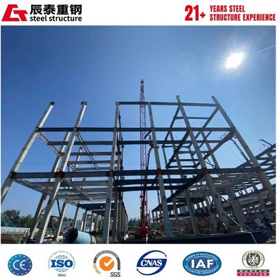 High-strength hot-rolled H-shaped steel structure prefabricated industrial frame building