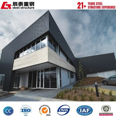 Modern Comprehensive Office Area Steel Structure Multi-Story Frame Office Building