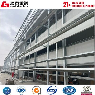 Corrosion-resistant Q355B automated steel structure breeding farm construction