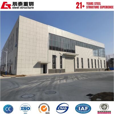 Factory prefabricated on-site assembly of galvanized steel structure workshop building
