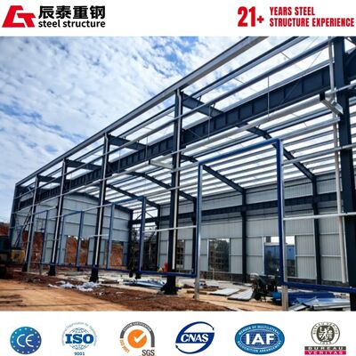 Bâtiment de stockage en structure d'acier robuste à longue portée et à construction rapide pour entrepôt