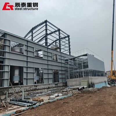 Steel Structure Workshop Deformation Resistant High Strength Wind-resistant Building
