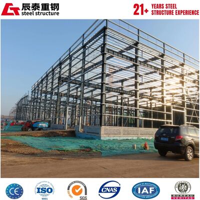 Q355B hot-rolled H-type portal steel frame structure workshop building